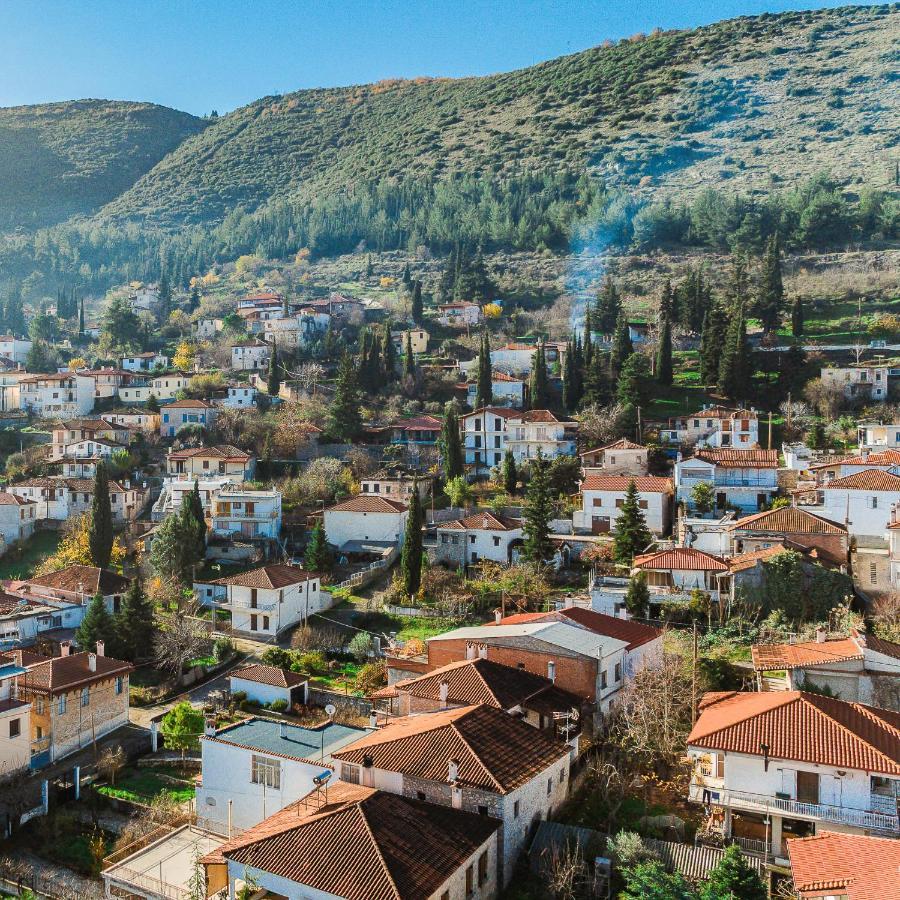 Archontiko Parnassus Dadi Otel Amfikleia Dış mekan fotoğraf